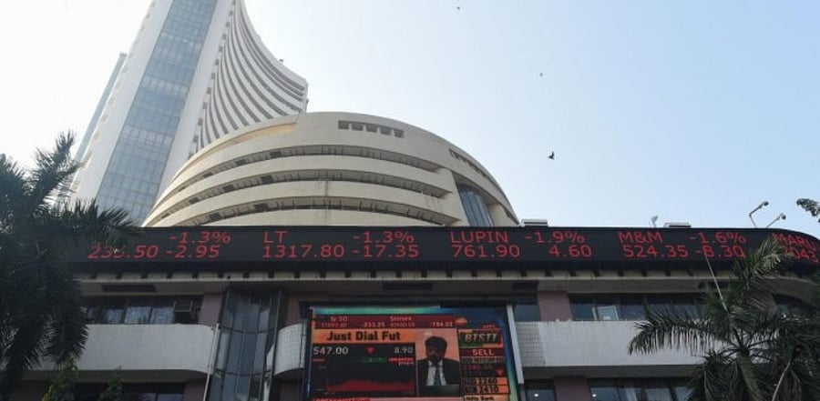 BSE building. Credit: AFP Photo