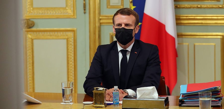 French President Emmanuel Macron. Credit: AFP Photo