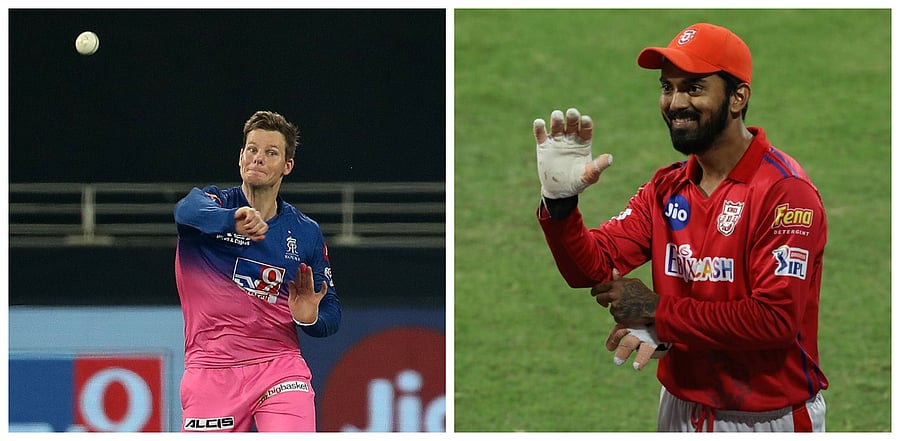 Steven Smith and K L Rahul. Credit: iplt20.com, BCCI