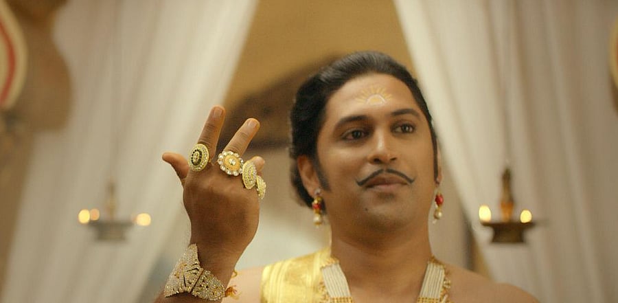 Aravinnd Iyer in 'Bheemasena Nalamaharaja'. Credit: PR Handout