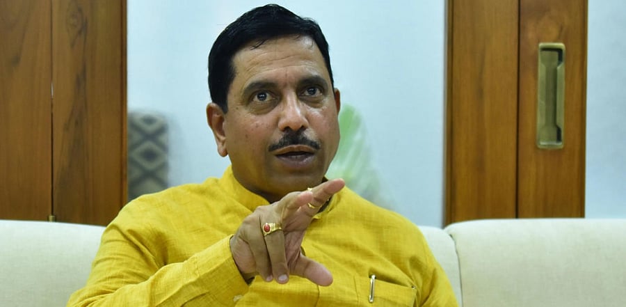Union Parliamentary Affairs Minister Pralhad Joshi. Credit: DH Photo