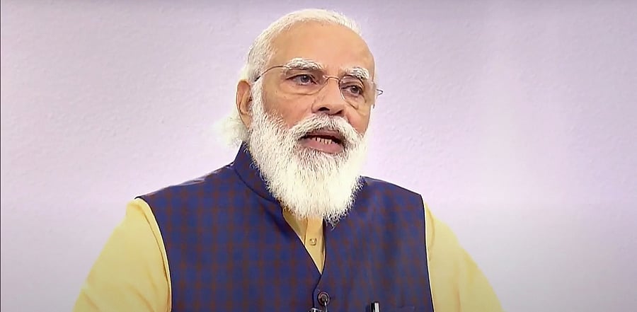 Prime Minister Narendra Modi. Credit: PTI/Twitter