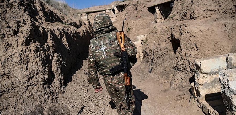 The agreement with the co-chairs of the OSCE Minsk Group fell short of what would have been a fourth ceasefire since fighting began. Credit: AFP Photo