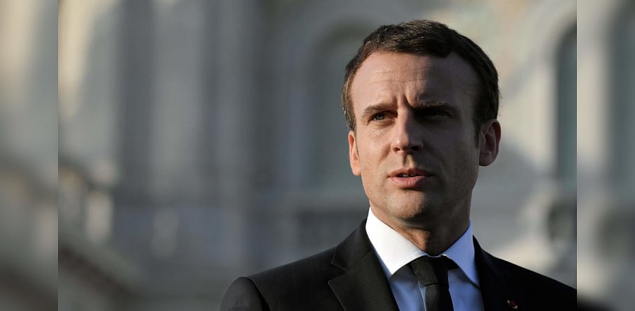 French President Emmanuel Macron. Credit: AFP File photo