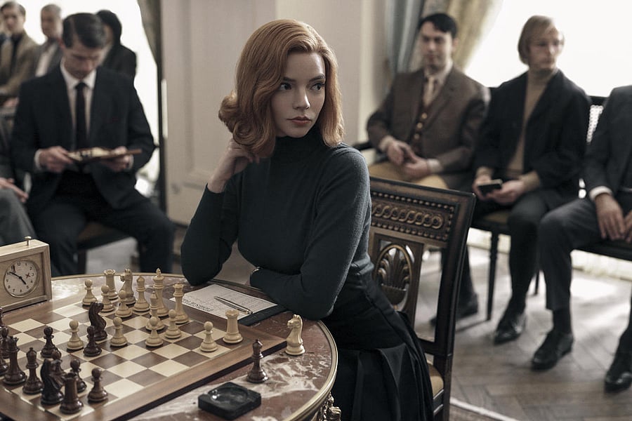 Anya Taylor-Joy in The Queen's Gambit