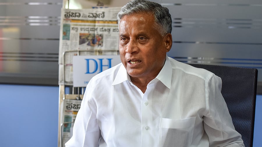 Kodagu District in-charge Minister V Somanna. Credits: DH Photo