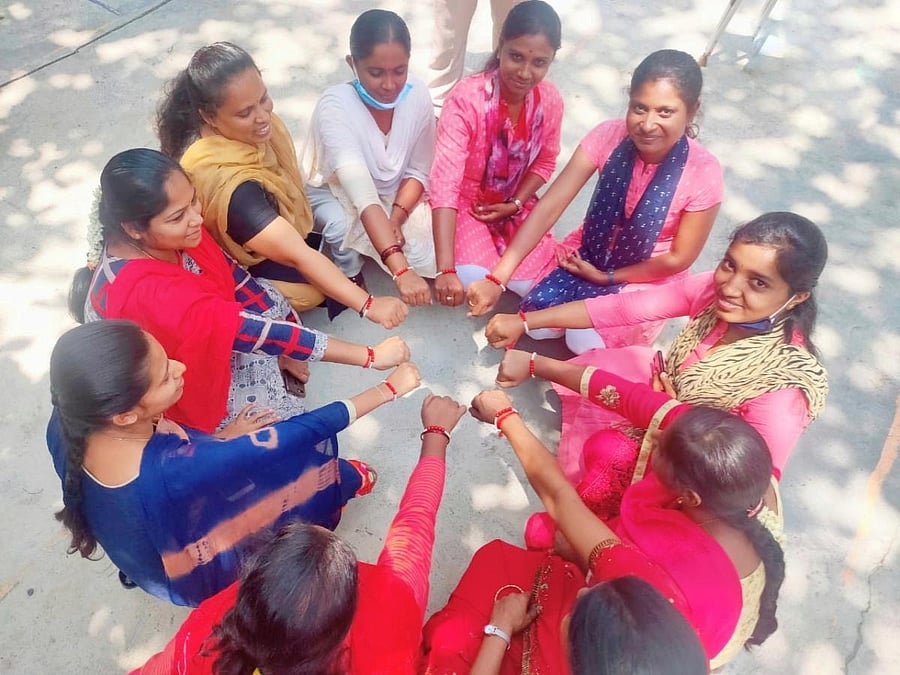 A menstruation hygiene awareness campaign was organised in Sira taluk early this year. (DH FILE PHOTO)