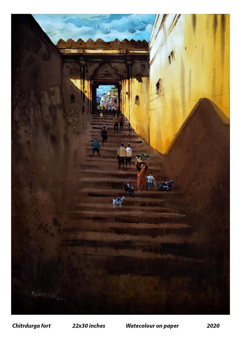 'Chitradurga Fort' by Manjunath Wali