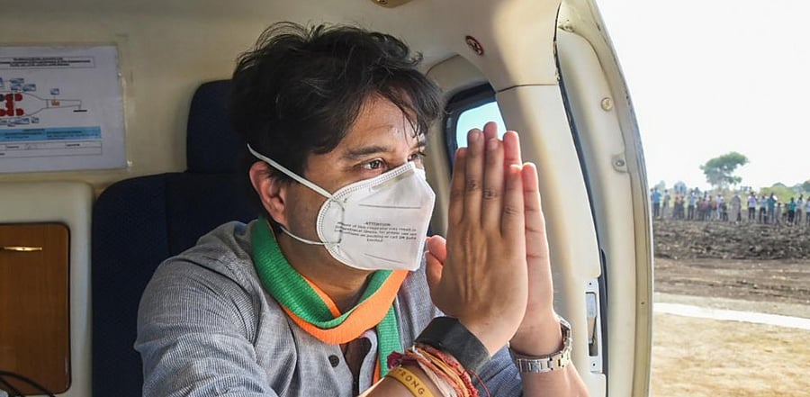 Jyotiraditya Scindia. Credit: PTI.