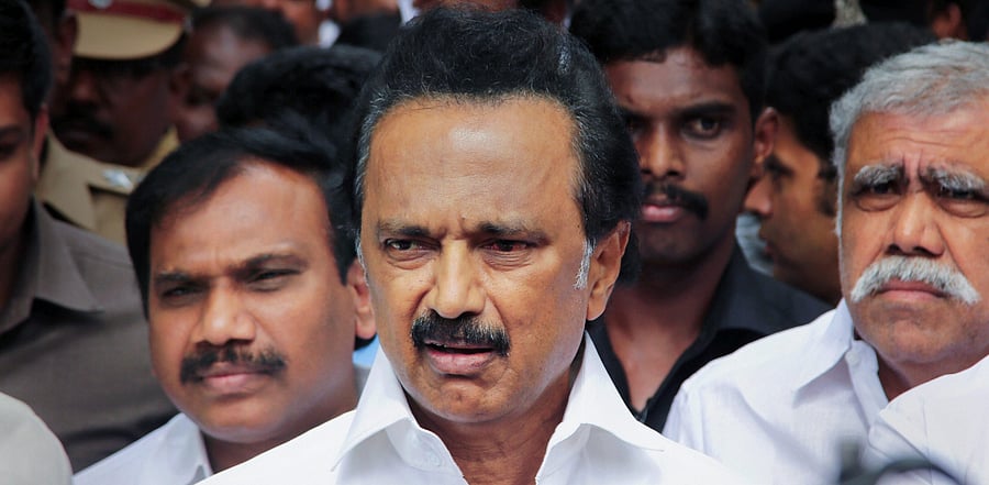 DMK President M K Stalin. Credit: PTI File Photo