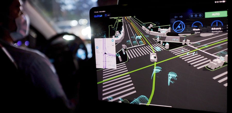 AutoX testing in China. Credit: Reuters Photo