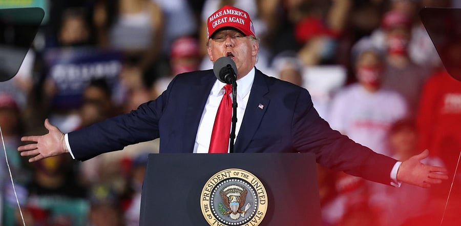 US President Donald Trump. Credit: AFP Photo