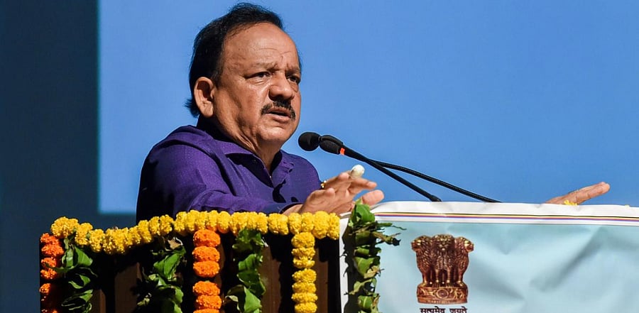 Union Health Minister Harsh Vardhan. Credit: PTI Photo