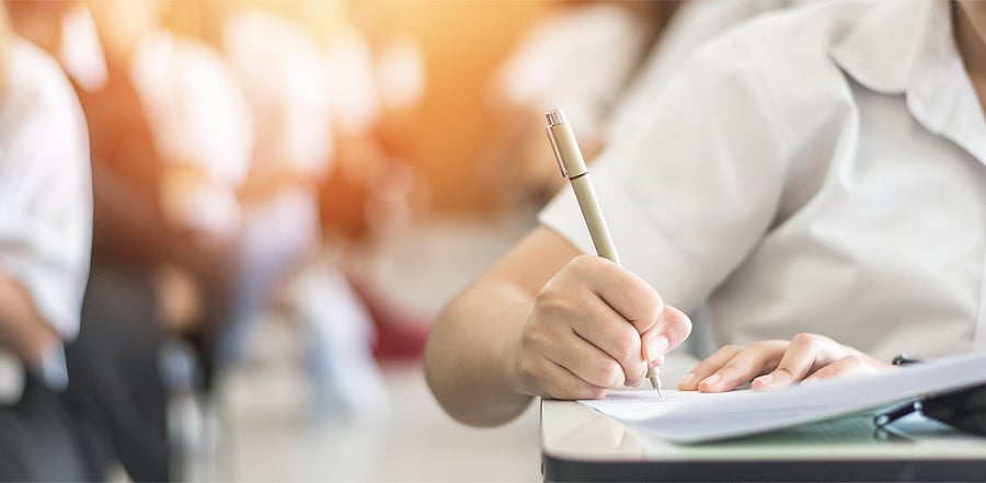 The school principals believe that the postponement of board exams will not be a right move as it will impact the schedule of higher education entrance exams and admission processes as well, which will be disturbing for students. Credit: iStock.