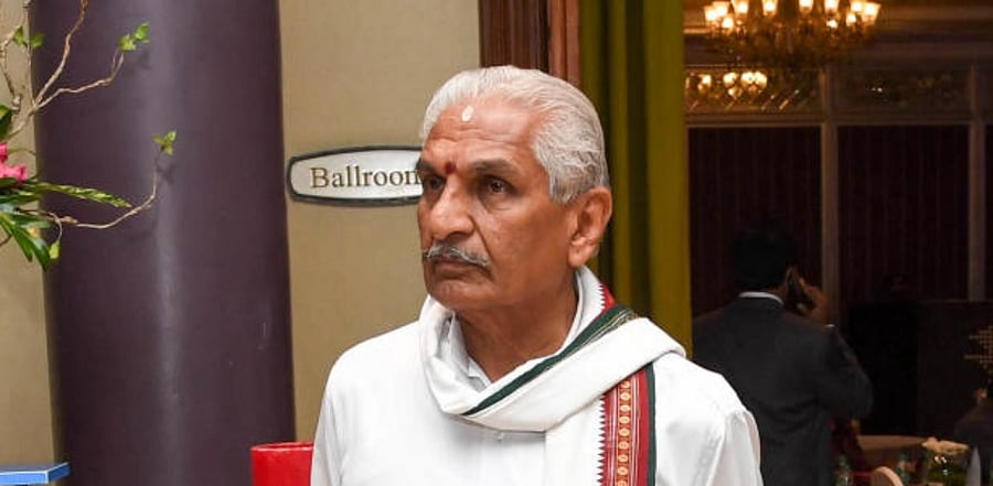 Kalladka Prabhakar Bhat. Credit: DH.