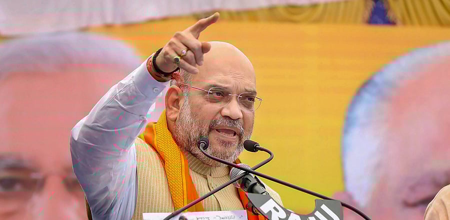 Union Home Minister and senior BJP leader Amit Shah. Credit: PTI File Photo