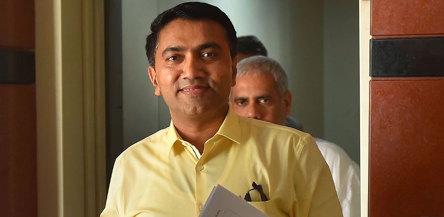 Goa Chief Minister Pramod Sawant. Credit: PTI File Photo