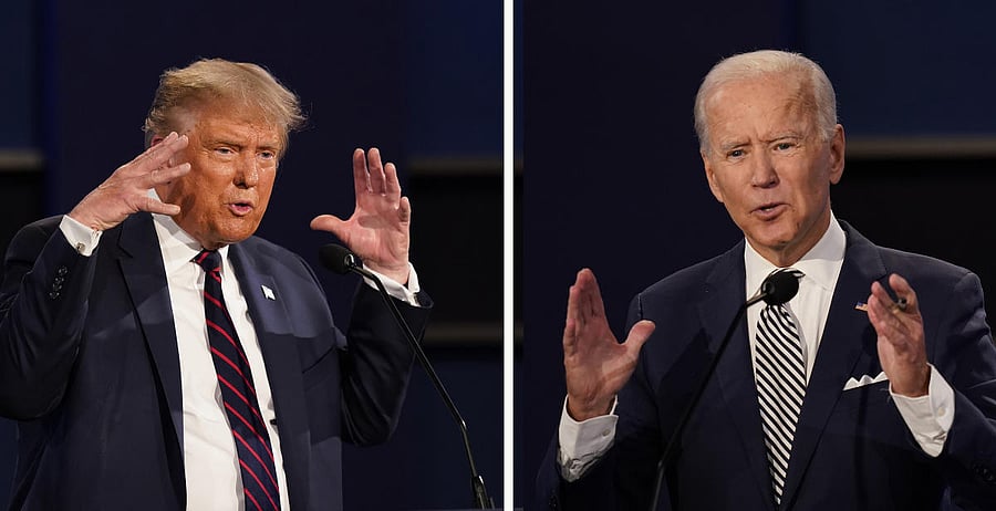 Biden, 77, has consistently held the upper hand over 74-year-old Trump across the electoral map in polling conducted by The Times since late last spring.