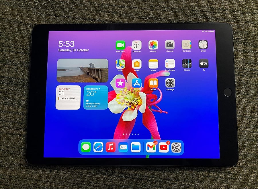 Apple iPad (8th Gen). Credit: DH Photo/KVN Rohit