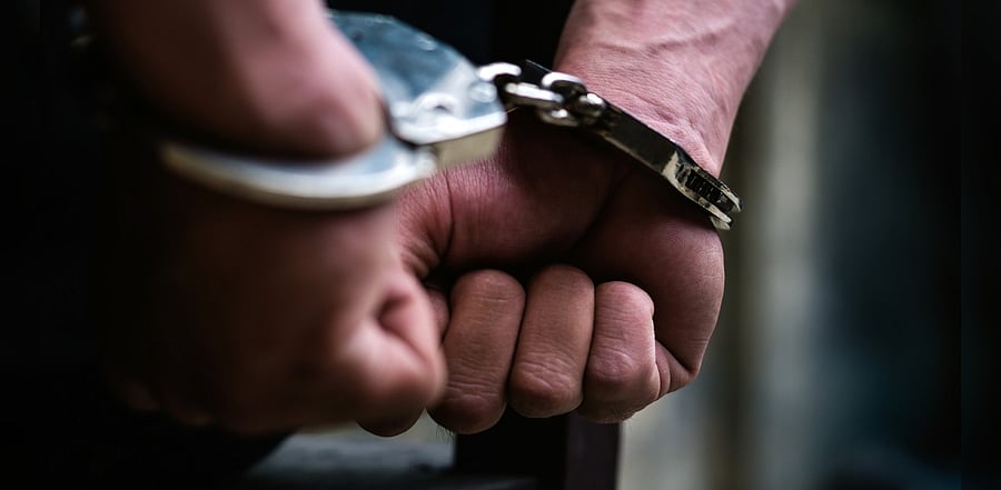 The accused has been identified as Manu alias Swamy Nayaka, a priest at Chowdeshwari Temple in Sathi village, K R Nagar taluk. Credit: iStock Photo