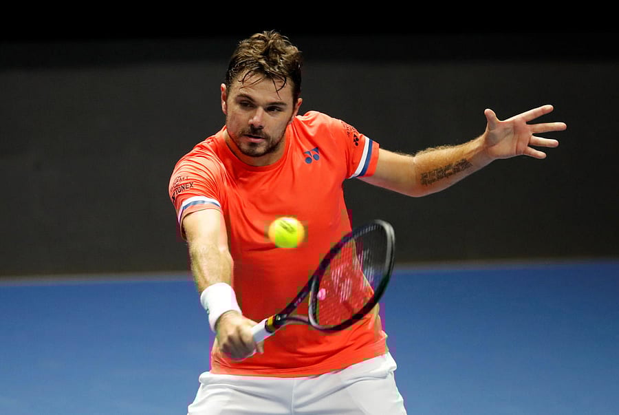 Switzerland's Stan Wawrinka. Credit: Reuters
