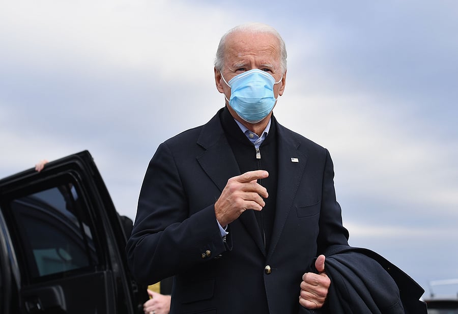 Democratic presidential candidate Joe Biden. Credits: AFP Photo