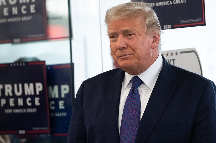 Donald Trump. Credit: AFP