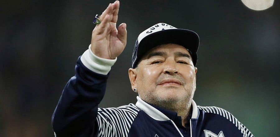  Diego Maradona. Credit: Reuters Photo