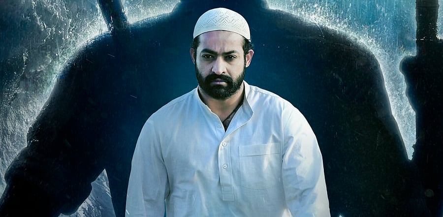 Jr NTR in 'RRR'. Credit: Twitter/@Tarak999