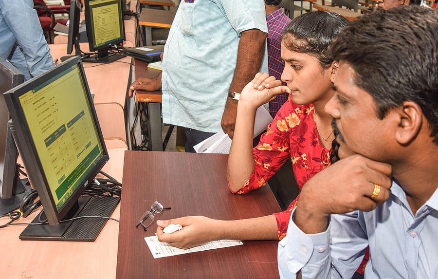 For students who took NATA, the score has been given in percentage while for JEE-BArch students, it is in percentile. DH FILE PHOTO