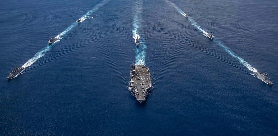 The drill began on Tuesday and ended on Thursday and saw participation from three services components of the ANC. Credit: PTI Photo