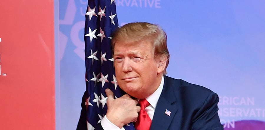 US President Donald Trump. Credit: AFP Photo