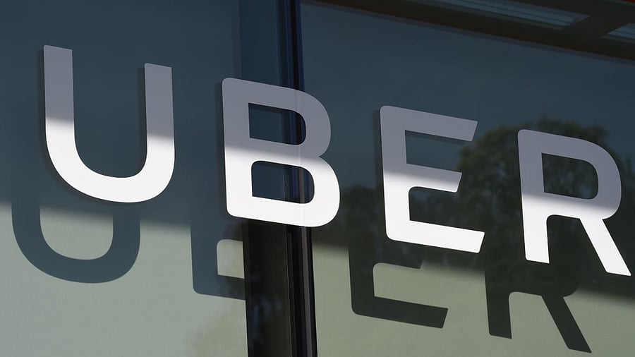 Uber logo. Credits: AFP Photo