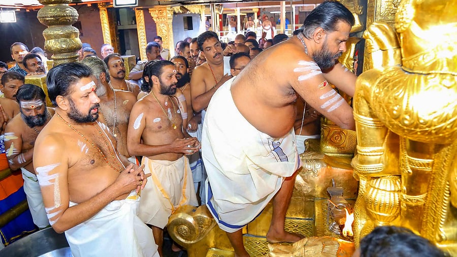 Sabarimala temple. Credits: PTI Photo