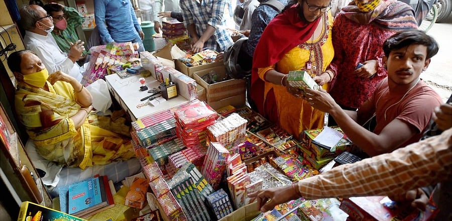 The festival falls on November 14 this year. Credit: PTI