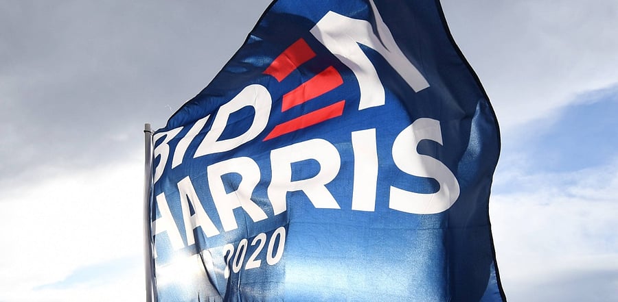 Sikhs across the United States have hailed the victory of President-elect Joe Biden and his running mate Kamala Harris. Credit: AFP Photo