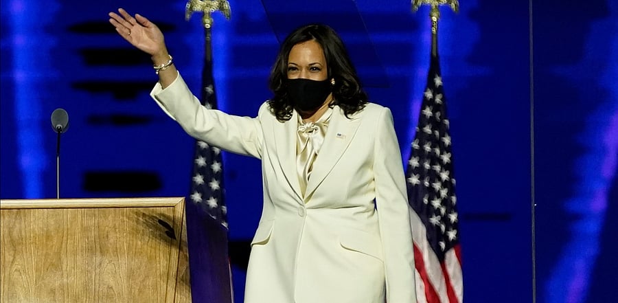 Vice President-elect Kamala Harris. Credit: AP/PTI Photo