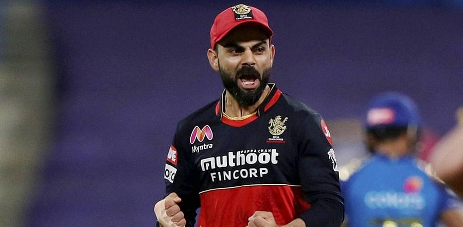 Virat Kohli of the Royal Challengers Bangalore. Credit: PTI
