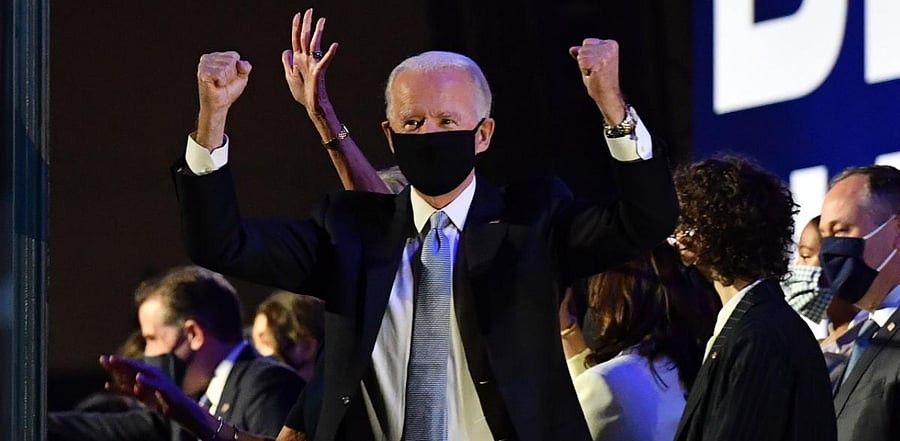 US President-elect Joe Biden. Credit: AFP Photo