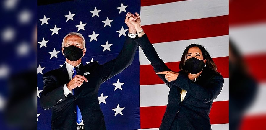 “Biden will rescind Trump’s “Muslim ban” on day one and reverse the detrimental asylum policies that are causing chaos and a humanitarian crisis at our border,” the policy document said. Credit: PTI