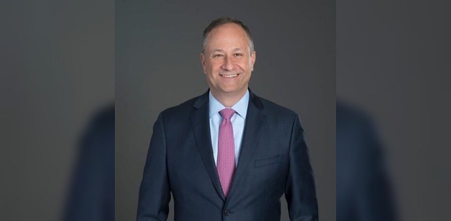 Kamala Harris's husband Doug Emhoff. Credit: Twitter/@DouglasEmhoff