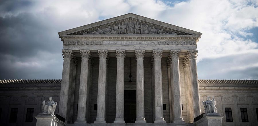 US Supreme Court Building. Credit: AFP Photo