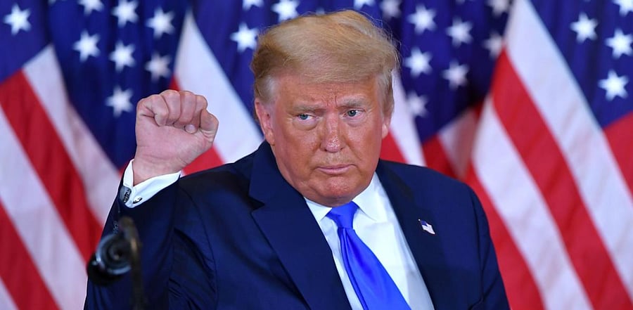 Outgoing President Donald Trump has declined to concede the closely-fought November 3 presidential race. Credit: AFP Photo