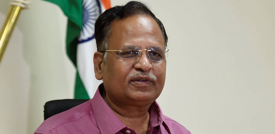 Delhi Health Minister and AAP leader Satyendar Kumar. Credit: PTI Photo