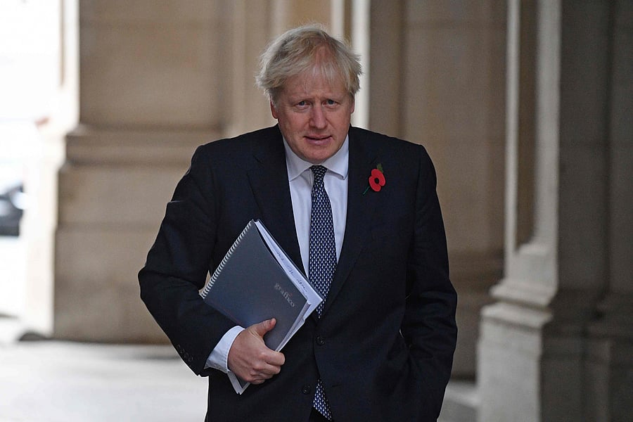 Britain's Prime Minister Boris Johnson. Credits: AFP Photo