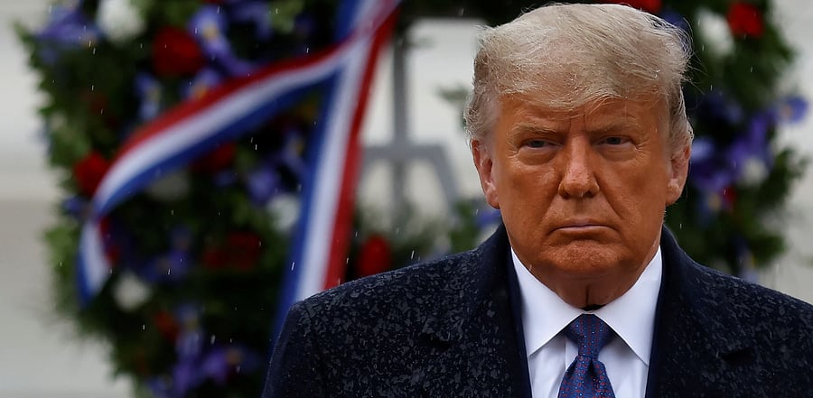 US President Donald Trump. Credit: Reuters Photo