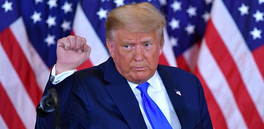 US President Donald Trump. Credit: AFP Photo