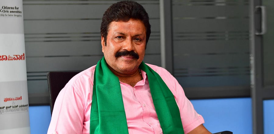 Agriculture Minister BC Patil. Credit: DH