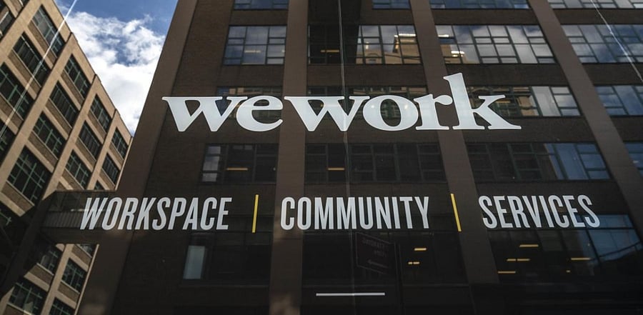 The pandemic has accelerated a "seismic shift" in the office sector. Credit: AFP Photo