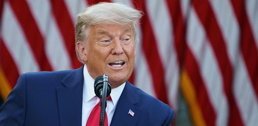 US President Donald Trump. Credit: AFP Photo